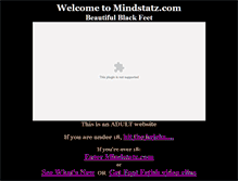 Tablet Screenshot of mindstatz.com